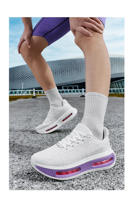 New Men Sports Running Shoes Casual Marathon Breathable Lightweight Women's Comfortable Athletic Nonskid Walking Sneakers