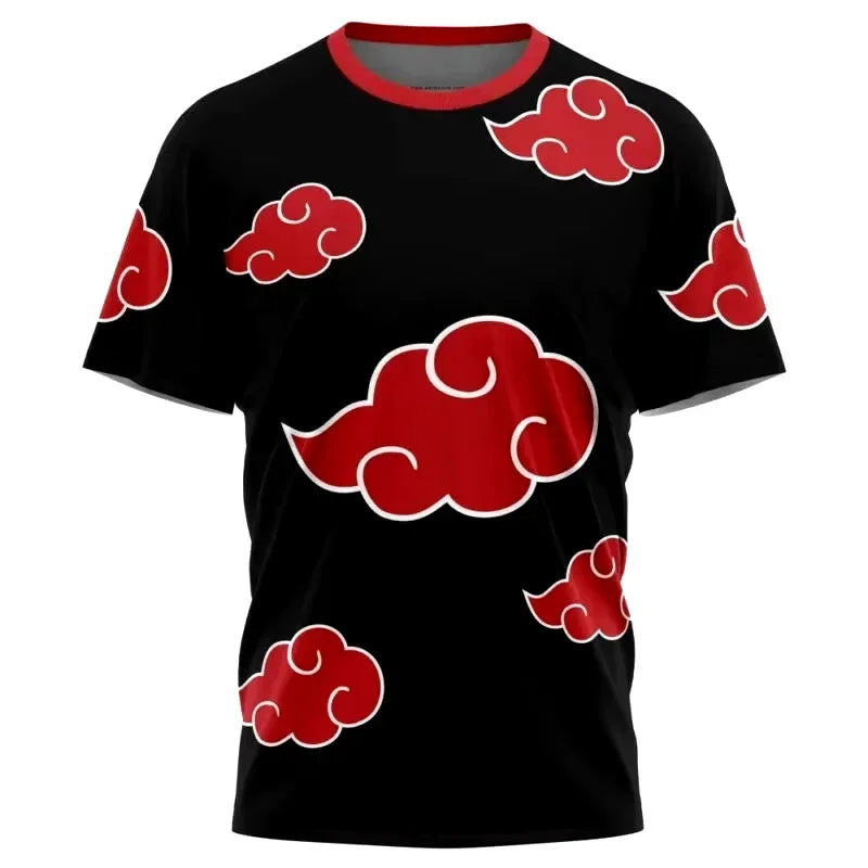 Cosplay Unisex T-shirt Umaki Children's Y2k Clothes Streetwear Harajuku Style Tshirts Tops 2024 Gift Short Sleeve