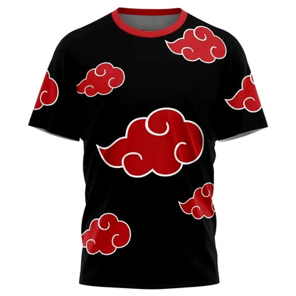 Cosplay Unisex T-shirt Umaki Children's Y2k Clothes Streetwear Harajuku Style Tshirts Tops 2024 Gift Short Sleeve