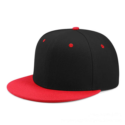 Custom Print Embroidery Logo Flat-brimmed baseball cap Unisex Outdoor Hat Hip Hop Dad Hat Gorras Hombre Street Snapback Hat