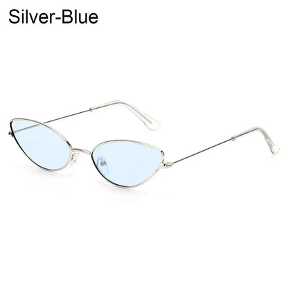 1PC Unisex Retro Small Frame Oval Sunglasses UV400 Fashion Design Sun Glasses Summer Vintage Shades Eyeglasses Accessories