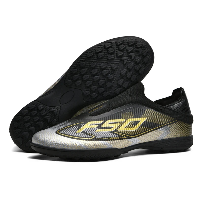 Chaussures de Football originales professionnelles pour hommes, confortables, de haute qualité, bottes de Football rapides pour entraînement, chaussures de Football ultralégères