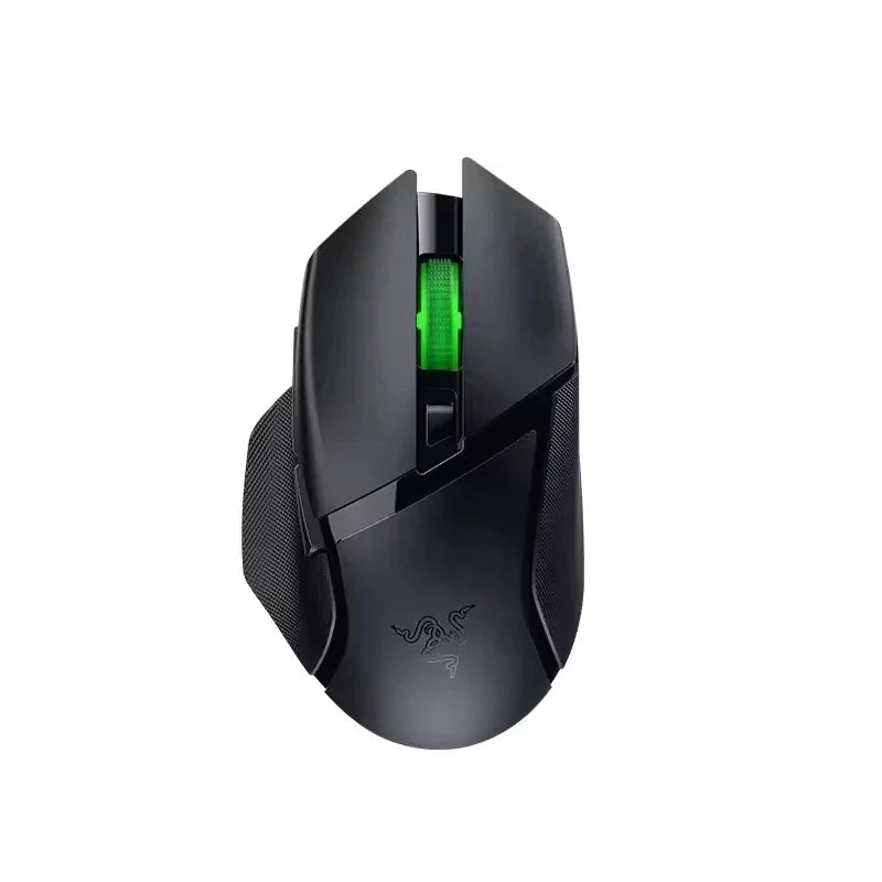 Mouse de gaming wireless personalizabil Original Razer Basilisk V3 X HyperSpeed, senzor optic 18K, Chroma RGB, 9 comenzi programabile