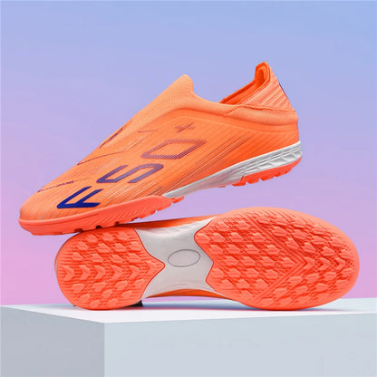 New Men's Football Boots Turf Soccer Shoes Sport Ultralight Comfortable Cleats Futsal Non-Slip FG Grass Indoor Adult Non-Slip