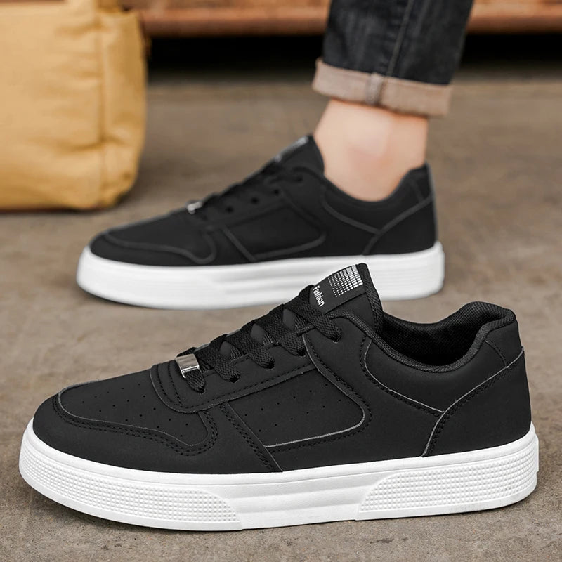 Chaussures de skate respirantes pour hommes, chaussures de sport décontractées, chaussures basses pour hommes, chaussures décontractées de mode urbaine pour hommes