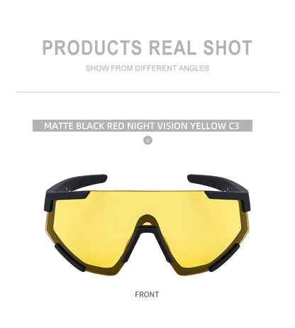 Sports Once-piece Shield Sunglasses Women Men 2026 Luxury Brand Designer Outdoor Cycling Steampunk Sun Glasses For Male Eyewear
