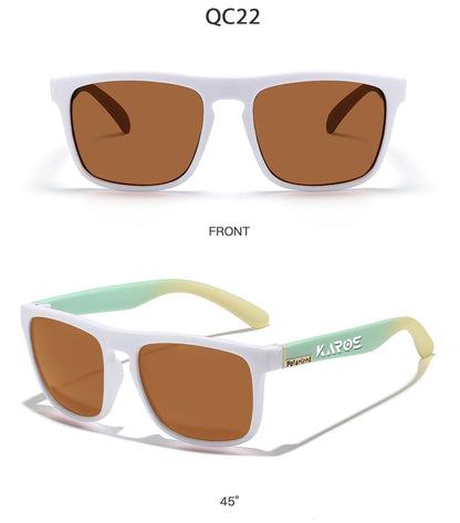 KAROS Polarized Sunglasses Unisex Car Driver Anti-Glare Goggles Outdoor for travel fishing beach UV400 eyeglasses