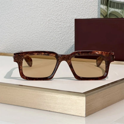 JMM BELVEDERE Design Luxury Brand Men Sunglasses Women Thick Acetate Style Trendy Oval UV400 Outdoor Trendy Fashion Eyewear