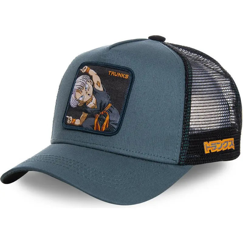 Dragon Ball Caps Cartoon Women Men Hats GOKU Super Saiyan Shenron GOTENKS VEGETA Cell BULMA Fashion Hip Hop Baseball Cap