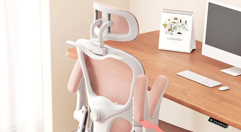 Massage Ergonomic Rattan Chair Folding Chaises De Bureau Sihoo Leather Office Chair With Chairs for Living Room Weightless Desk