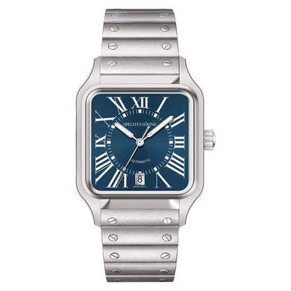 2025 New High Quality Specht&Sohne Watch 34MM Men Automatic Mechanical Watches Green Color Sapphire Stainless Steel Reloj Hombre