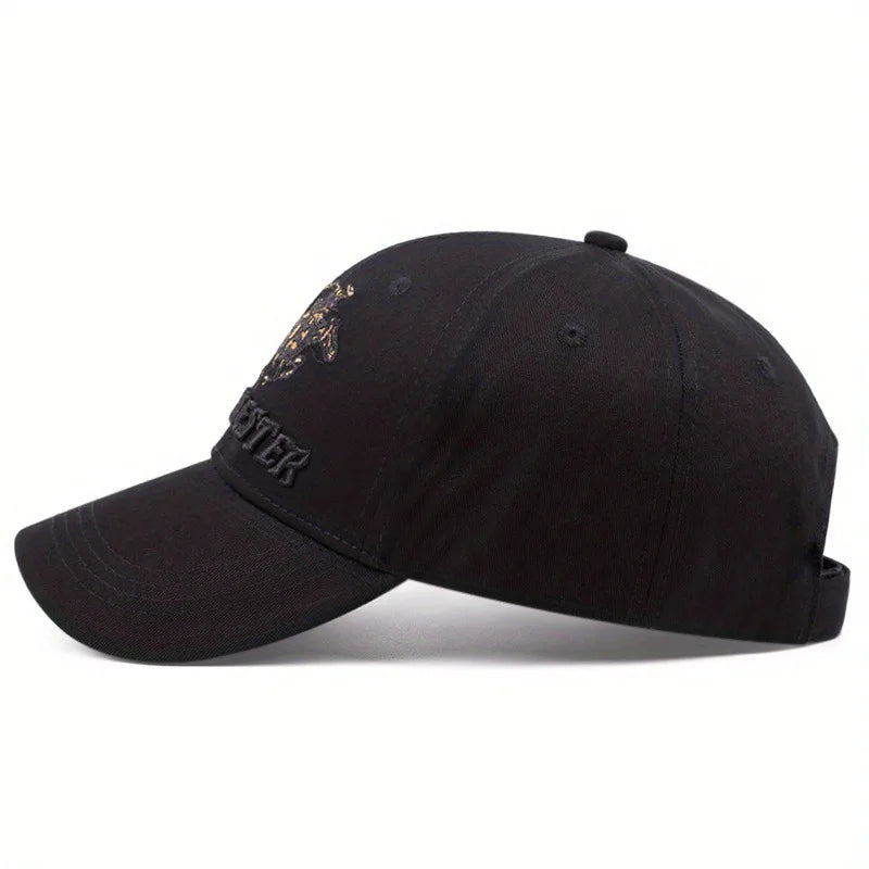 Unisex Winchester Letter Embroidery Baseball Caps Spring and Autumn Outdoor Adjustable Casual Hats Sunscreen Hat