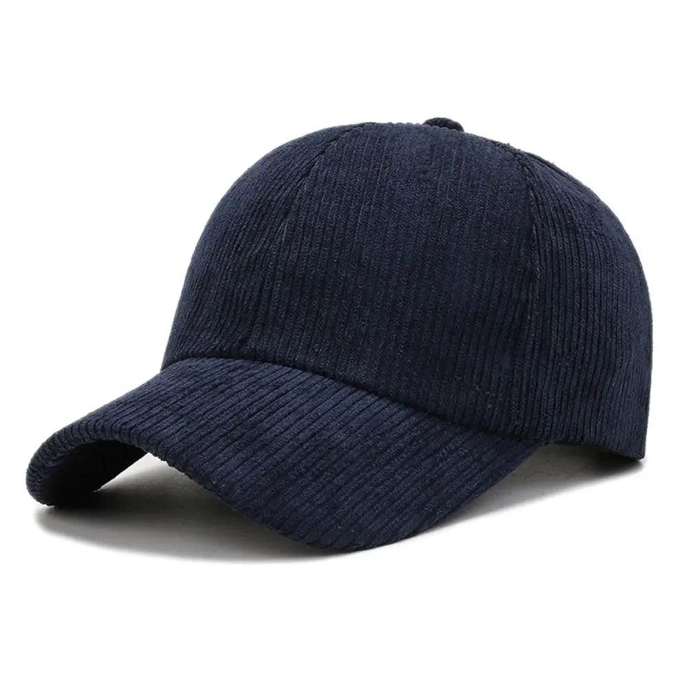 Unisex Corduroy Corduroy Baseball Cap Adjustable Sun Hat Hip Hop Cap Men