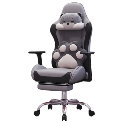 Chaise de jeu Anji pour l'e-sport, chaise de bureau pour ordinateur avec hauteur réglable, design ergonomique pour les joueurs, utilisation au bureau et à domicile