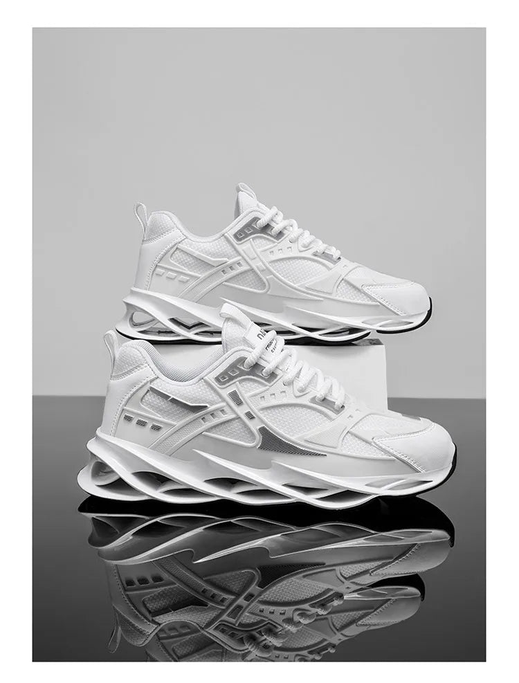 Baskets décontractées pour homme, baskets de luxe, chaussures de course respirantes, mocassins tendance pour homme. Chaussures