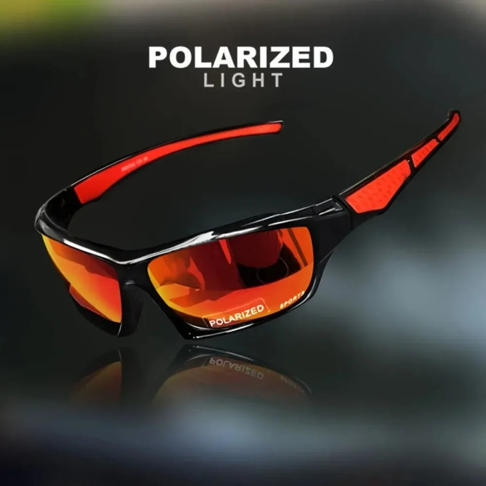 Fashion Sports Sunglasses Polarized UV Protection Personalized Glasses Round Frame Cool Men's And Women's UV400 Fishing Eyewear