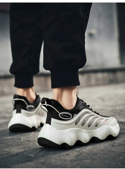 Herresko Sneakers Herre-fritidssko Herresko til tennis Luksussko Træningssko Løbesko Åndbare sko Modeloafers Løbesko til mænd