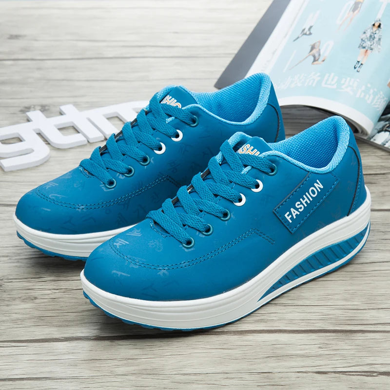 Damen-Sneaker, modische vulkanisierte Damenschuhe, flache Damenschuhe zum Wandern, Plateauschuhe, Übergrößen, Zapatillas Mujer