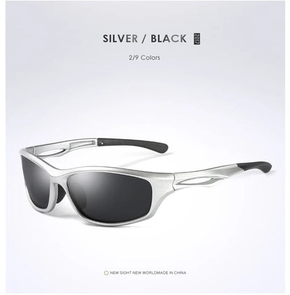 VCKA Polarized Myopia Sunglasses TR90 Men Women Classic Sport Driving Glasses Male Colorful Lenses Customized Prescription UV400