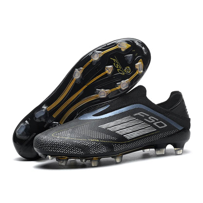 New Men's Football Boots Turf Comfortable Soccer Shoes Sport Fg Grass Cleats Futsal Non Slip Outdoor Adult Ultralight Non-Slip