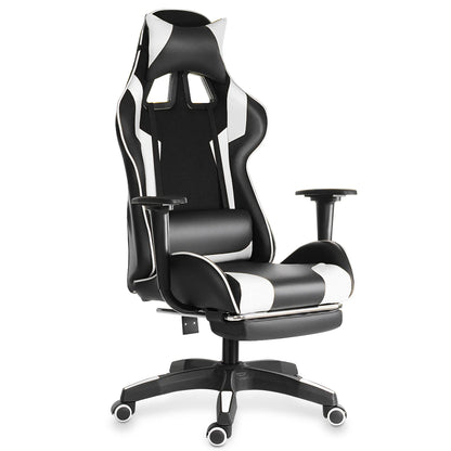 Chaise de bureau en cuir Joylive, chaise de jeu WCG, chaise ergonomique pour ordinateur, pivotante, inclinable, pour salle de jeu