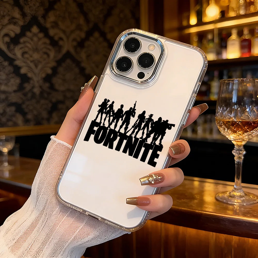 Hot Game Shooting Fortnites Phone Case for Samsung Galaxy A57 A56 A36 A26 A55 A35 A16 A54 A34 A25 A24 A15 A14 A73 A53 A33 4G 5G