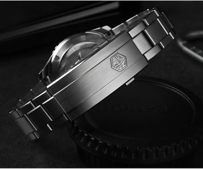 San Martin New 40mm Diver Watch YN55 Enamel Dial Classic Luxury Men Automatic Mechanical Watches Sapphire Waterproof 300m SN0009