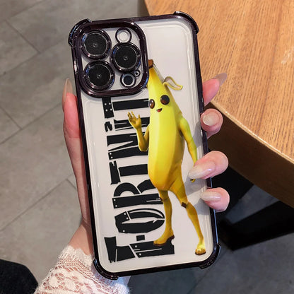 Etui na telefon Anime Fortnites Game Plating do Xiaomi Redmi A7 15 A3 15C 14C K50 A1 Note 15 14 13 12 12s Pro Plus 4G 5G, odporne na upadki