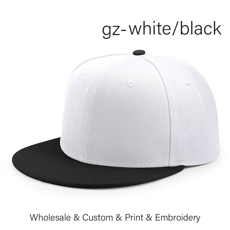 SLECKTON Custom Logo Hats High-quality Hiphop Snapback Caps Letter Embroidery Brand Design Trucker Cap Wholesale Hat Adult