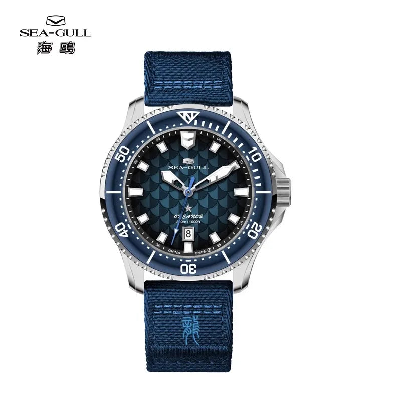 Seagull King of the Dragon Men's Watches Automatic Mechanical Watch Sports Diver 300M Waterproof Wristwatch Luxury 2024 New 1216