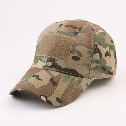 1pc Baseball Caps Camouflage Tactical Outdoor Soldier Combat Paintball Adjustable Hat Summer Snapback Sun Hats for Men Women