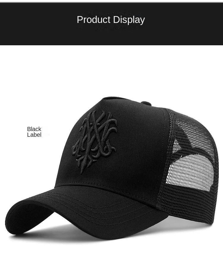 Baseball Hats for Big Head Plus Size Men Women Mesh Outdoors Sport Caps Dad Oversize Trucker Cap 56-60cm 60-65cm