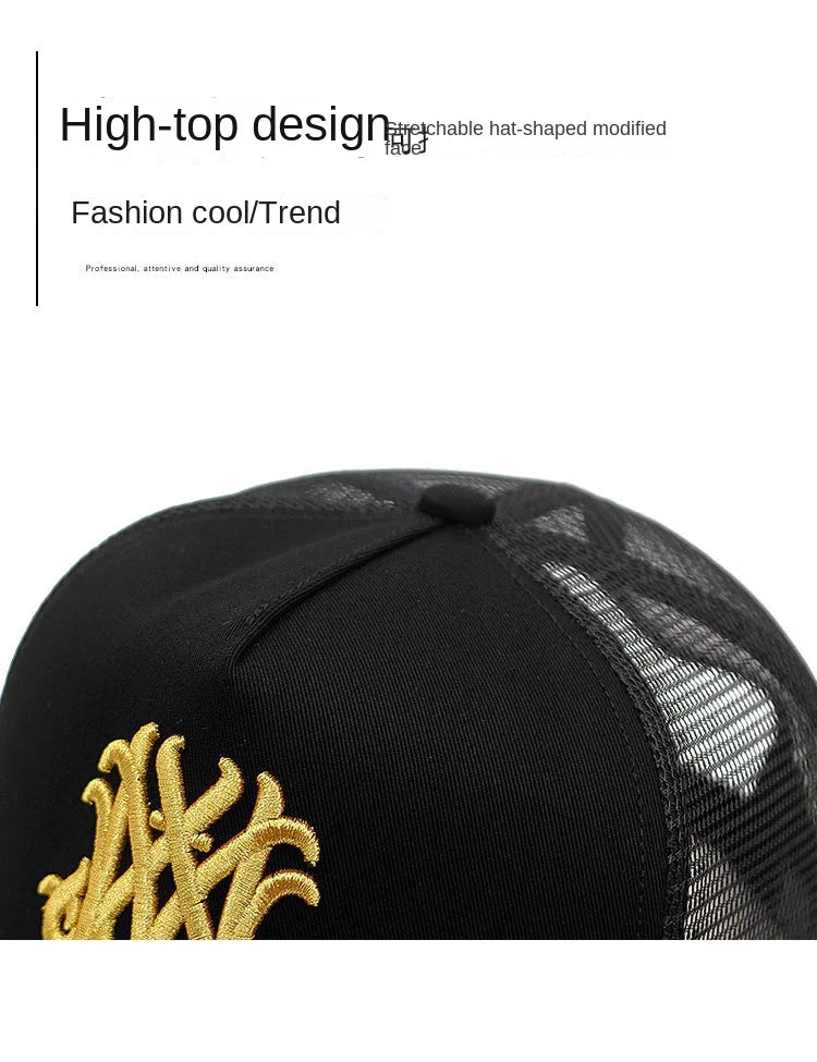 Baseball Hats for Big Head Plus Size Men Women Mesh Outdoors Sport Caps Dad Oversize Trucker Cap 56-60cm 60-65cm