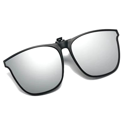 Polarized Rimless Men Clip On Sunglasse Glasses Narrow Clip-on Lenses Women Anti-glare Sunglasses UV400 Goggles New In