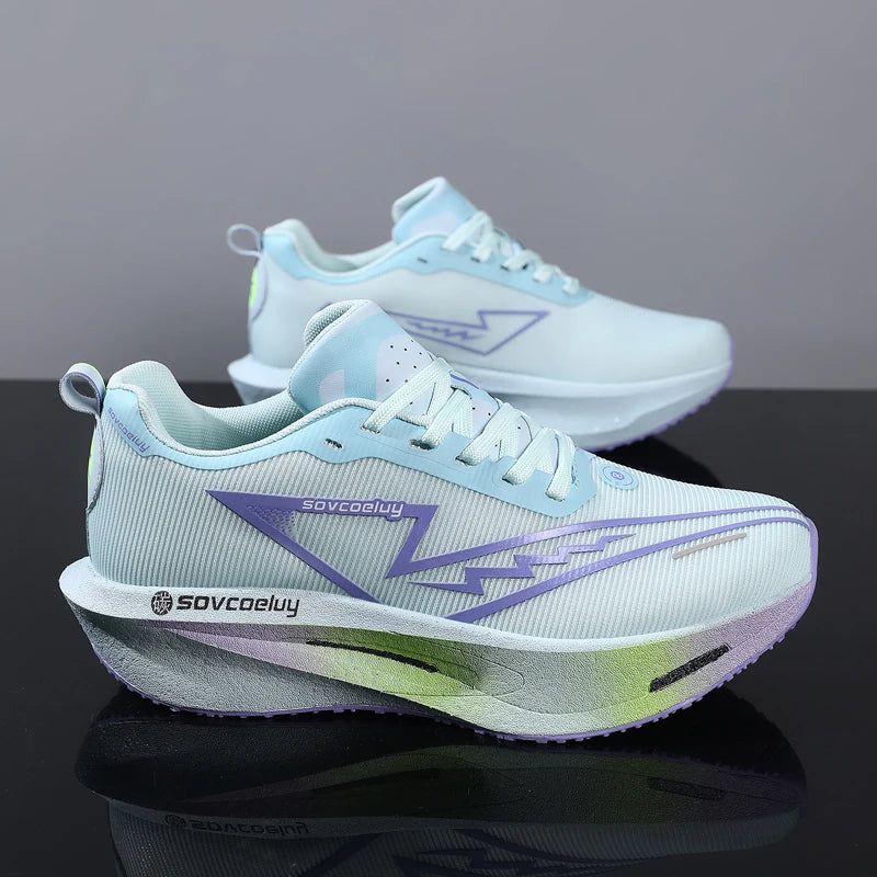 Zapatillas de running para hombre, transpirables y antideslizantes, para deportes al aire libre, tenis, para mujer, zapatillas informales, maratón, footing, caminar, zapatos planos