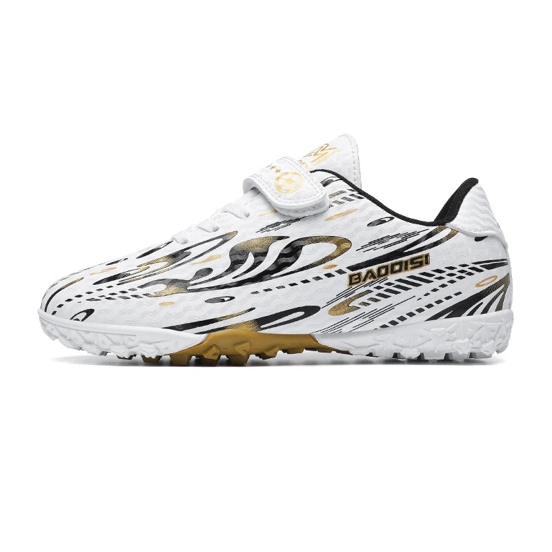 Chaussures de Football professionnelles pour enfants, bottes de terrain de Football d'intérieur pour hommes, chaussures de Football originales TF/AG, crampons de société, entraînement sur gazon rapide