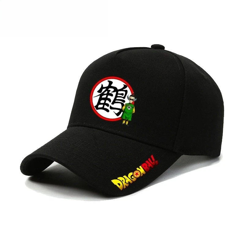 New Dragon Ball Master Roshi Son Goku Hat Creative High-Value Anime Cartoon Letter Print Unisex Casual Versatile Baseball Cap