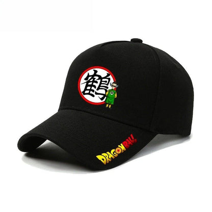 New Dragon Ball Master Roshi Son Goku Hat Creative High-Value Anime Cartoon Letter Print Unisex Casual Versatile Baseball Cap