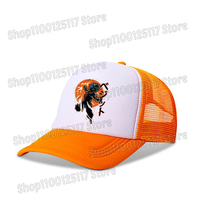 Dragons Ball Baseball Cap Anime Printed Caps Breathable Peaked Hat Cartoon Goku Summer Sports Snapback Mesh Sunhat Children Gift