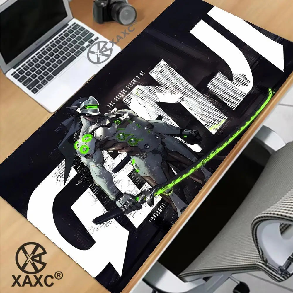 Μεγάλο mouse pad Overwatch Kawaii XXL για PC, επιφάνεια γραφείου υπολογιστή, gamer χαλάκι γραφείου, πληκτρολόγιο, τραπέζι, GamingAccessories MousepadXAXC