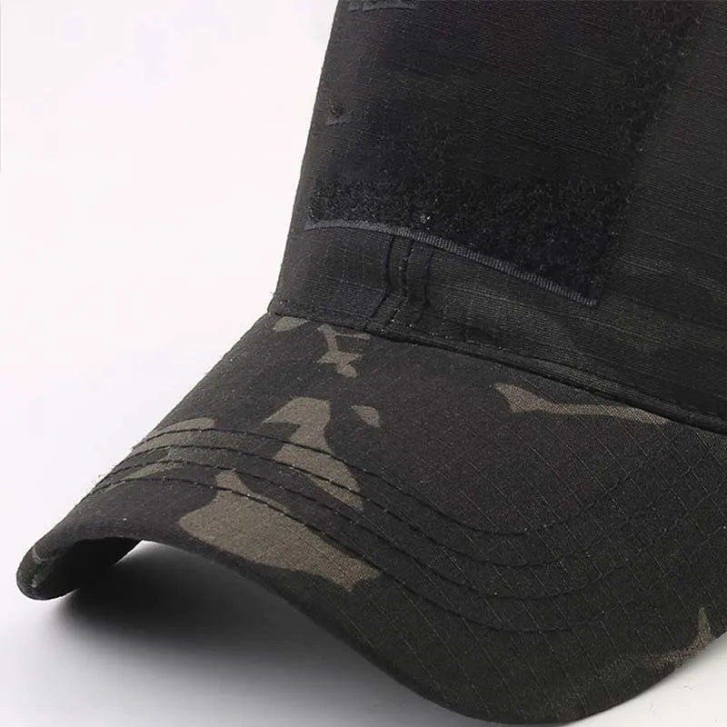 1pc Baseball Caps Camouflage Tactical Outdoor Soldier Combat Paintball Adjustable Hat Summer Snapback Sun Hats for Men Women