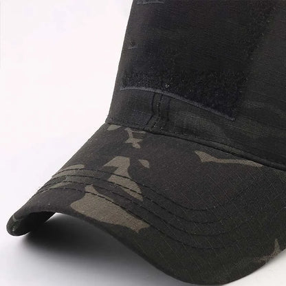 1pc Baseball Caps Camouflage Tactical Outdoor Soldier Combat Paintball Adjustable Hat Summer Snapback Sun Hats for Men Women