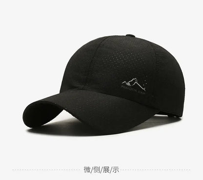 Summer Breathable Mesh Quick Drying Men Women's Baseball Cap Outdoor Sports Travel Fishing Climbing Cycling Runnning Hat