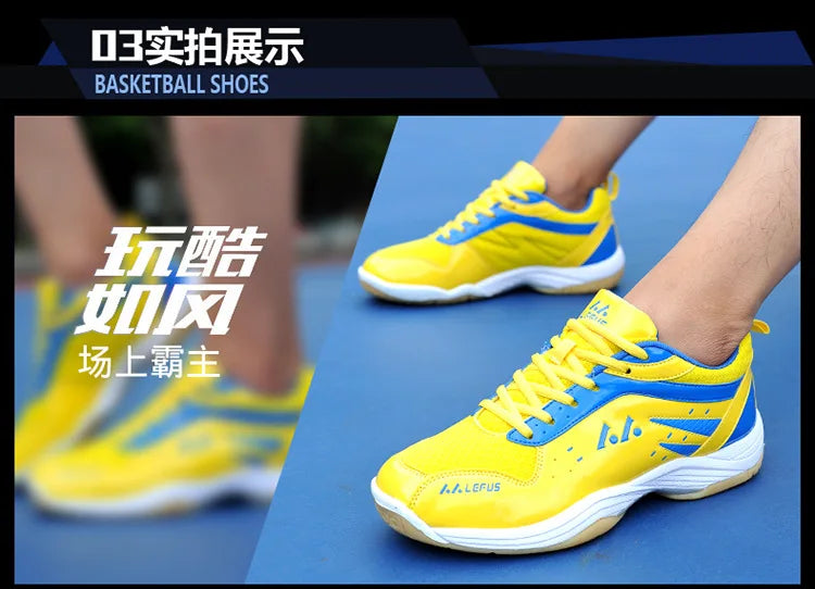 Neue Badmintonschuhe für professionelle Wettkämpfe, Herren und Damen, Unisex-Sportschuhe, Tennisschuhe, leichte Tischtennis-Sneaker