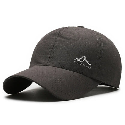 Summer Breathable Mesh Quick Drying Men Women's Baseball Cap Outdoor Sports Travel Fishing Climbing Cycling Runnning Hat