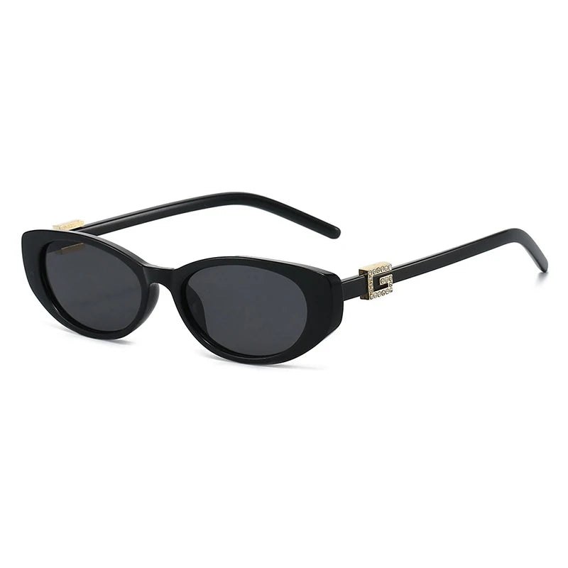 Sexy Cat Eye Sunglasses Women Vintage Small Frame Leopard Sun Glasses Female Black Shades Ladies Fashion Eyewear Oculus De Sol