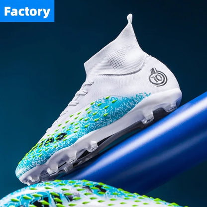 Professionelle fodboldsko til mænd, fodboldstøvler til klubbrug, originale indendørs fodboldsko, støvler til bane, græs og træning, TF/FG-sneakers