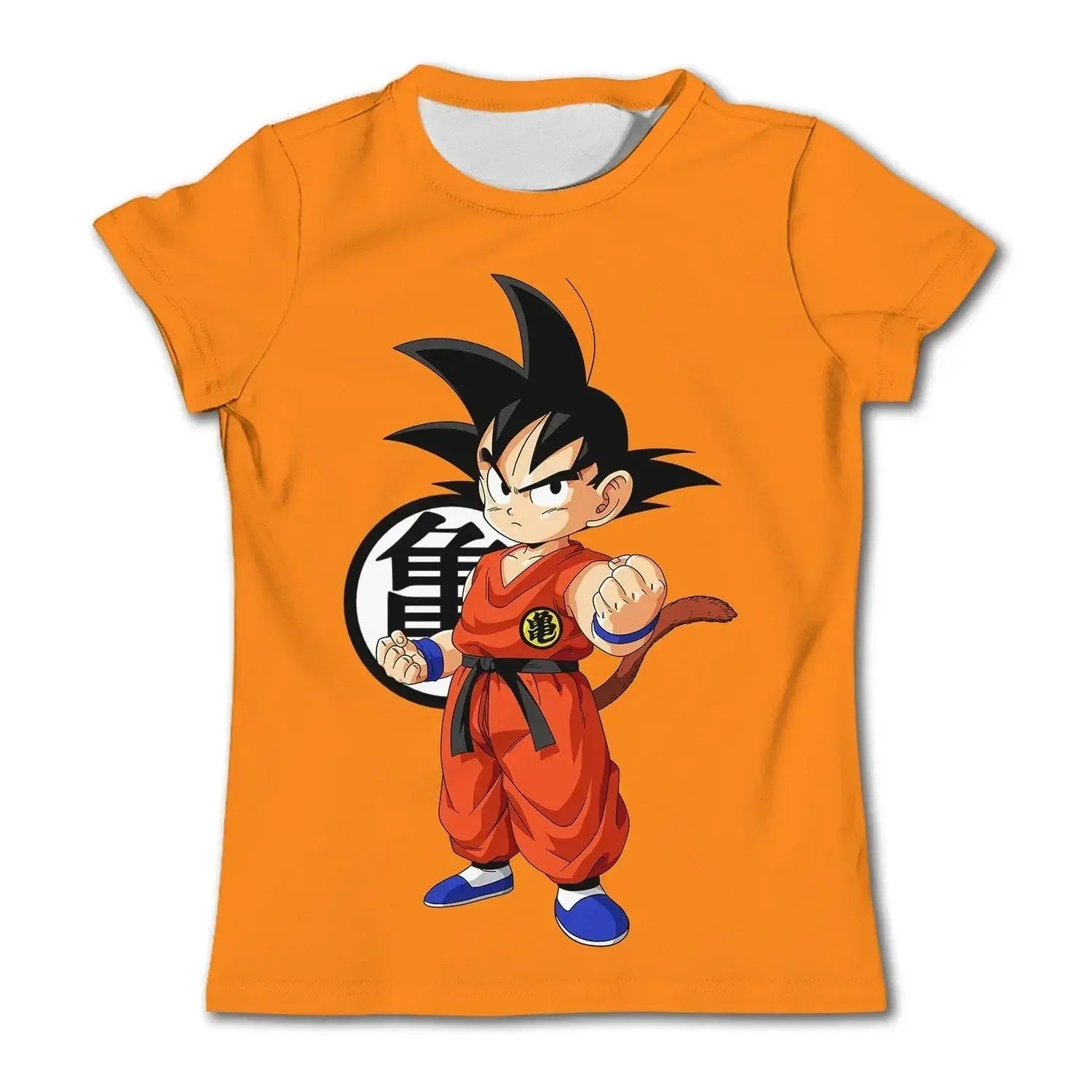 Produit gaming premium Fraquane, 2024 New Fashion Dragon Ball 3D T-shirt Summer Short Sleeve O-Neck Goku Vegeta Men's Casual Shirt Boys'