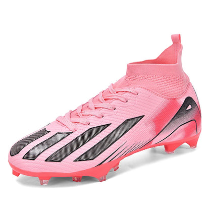 New Men Football Boots Cleats Boys Ultralight Sport Soccer Shoes Adult Professional Non-Slip Comfortable Training Match Grass