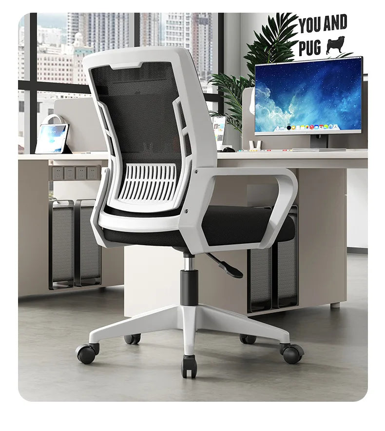 Home Office Ergonomic SeatBackrest: Liftable, Swivel, Waist Rest, Headrest, Gaming Chair